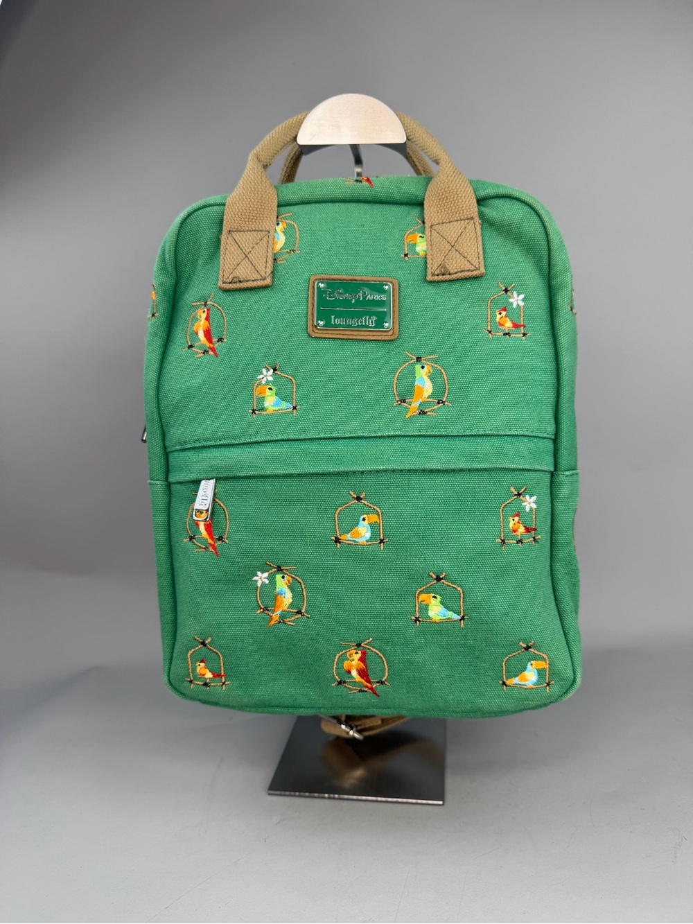 Disney Tiki Room Canvas Loungefly Backpack